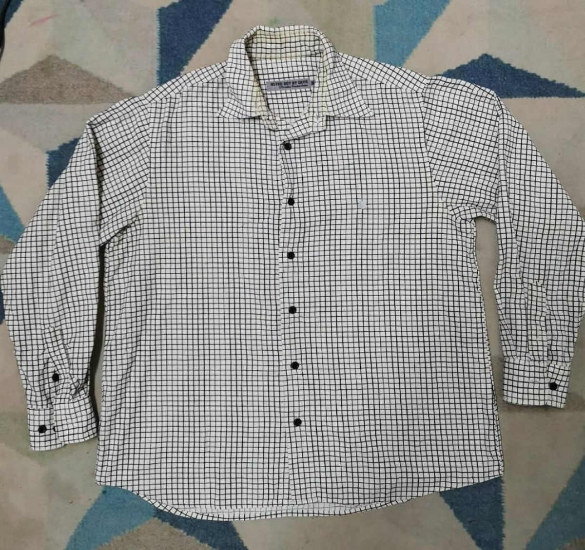 Astro - Boy Flannel Button up shirt - 2