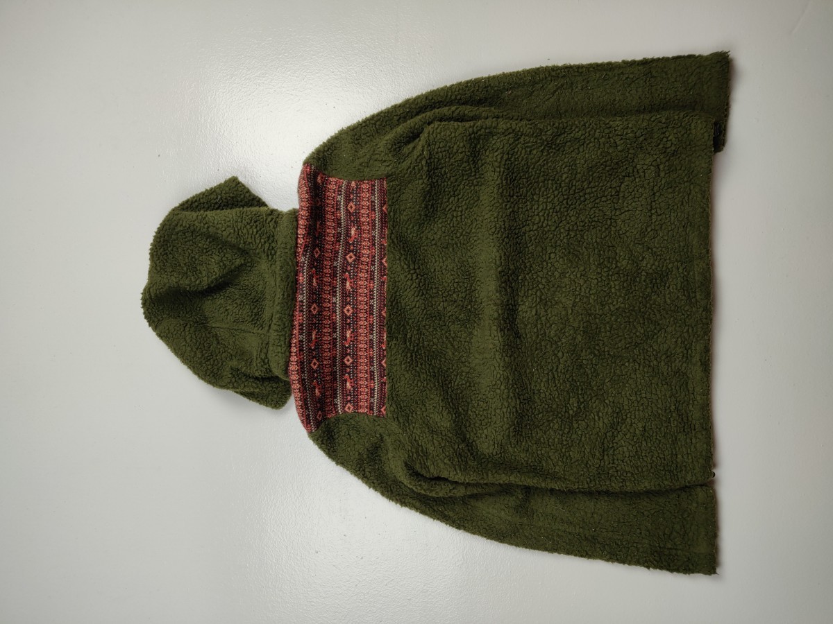 Japanese Brand - Titicaca Japan Sherpa Fleece Zipper Hoodie Jacket - 6