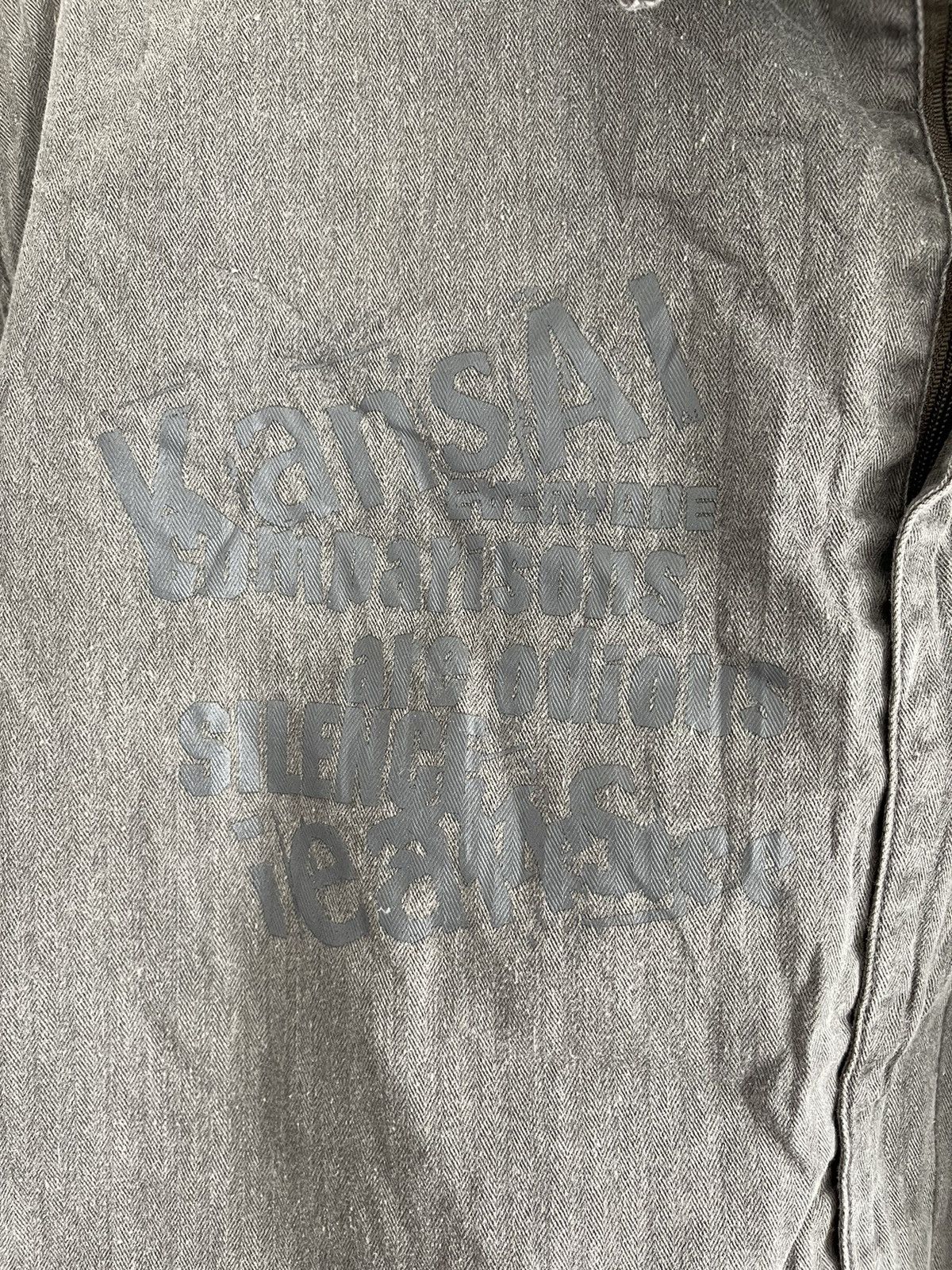 Japanese Brand - Vintage Kansai Jeans Zip Up Denim Shirt - 7