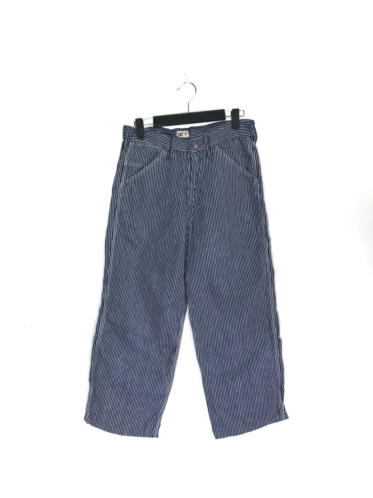 45rpm - R By 45rpm Hickory Striped Cropped Denim Pant Made In Japan - 2