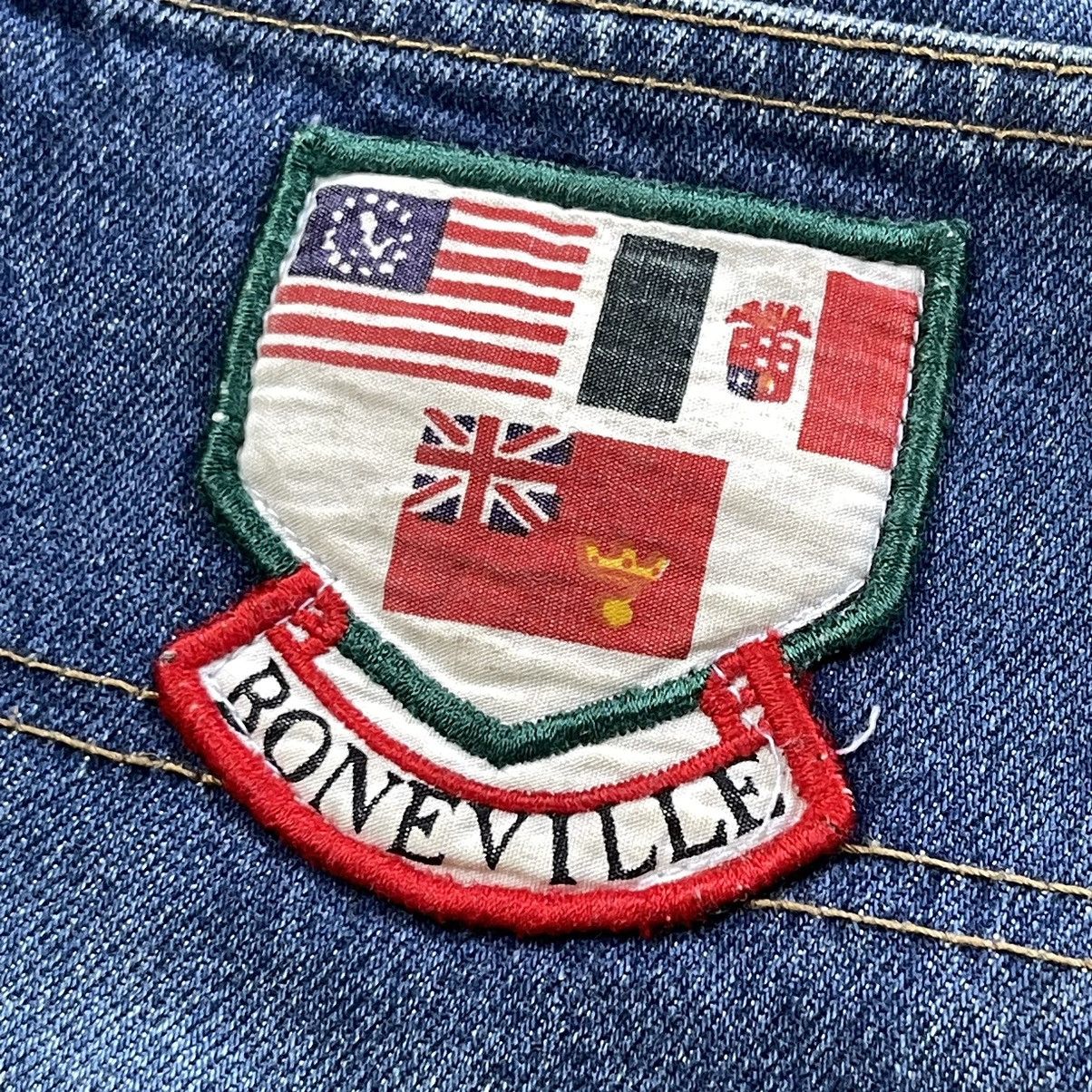 Rare! Vintage 80s Boneville Cp Company Flag Patch Jeans - 15