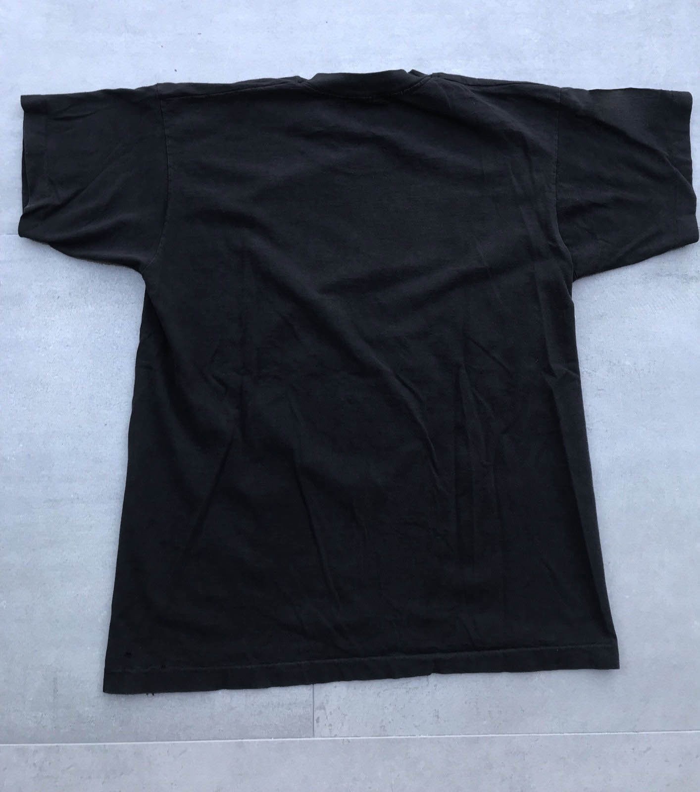 Rei Ayanami Neon Genesis Evangelion Anime Black Tee Shirt Vtg Style - 2
