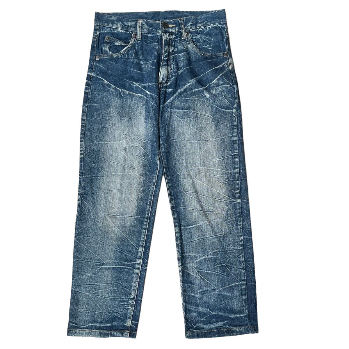 Japanase Unbrand Denim Flare Jeans 30 - 1