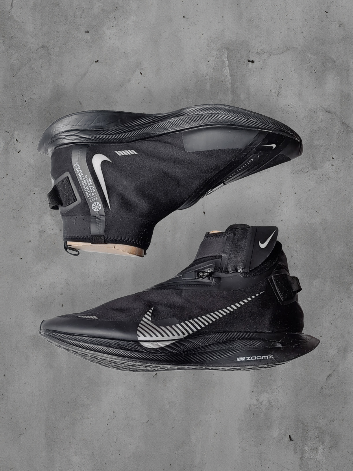 Unisex Running Shoes Nike Zoom Pegasus Turbo Shield 'Black Metallic Silver' - 1