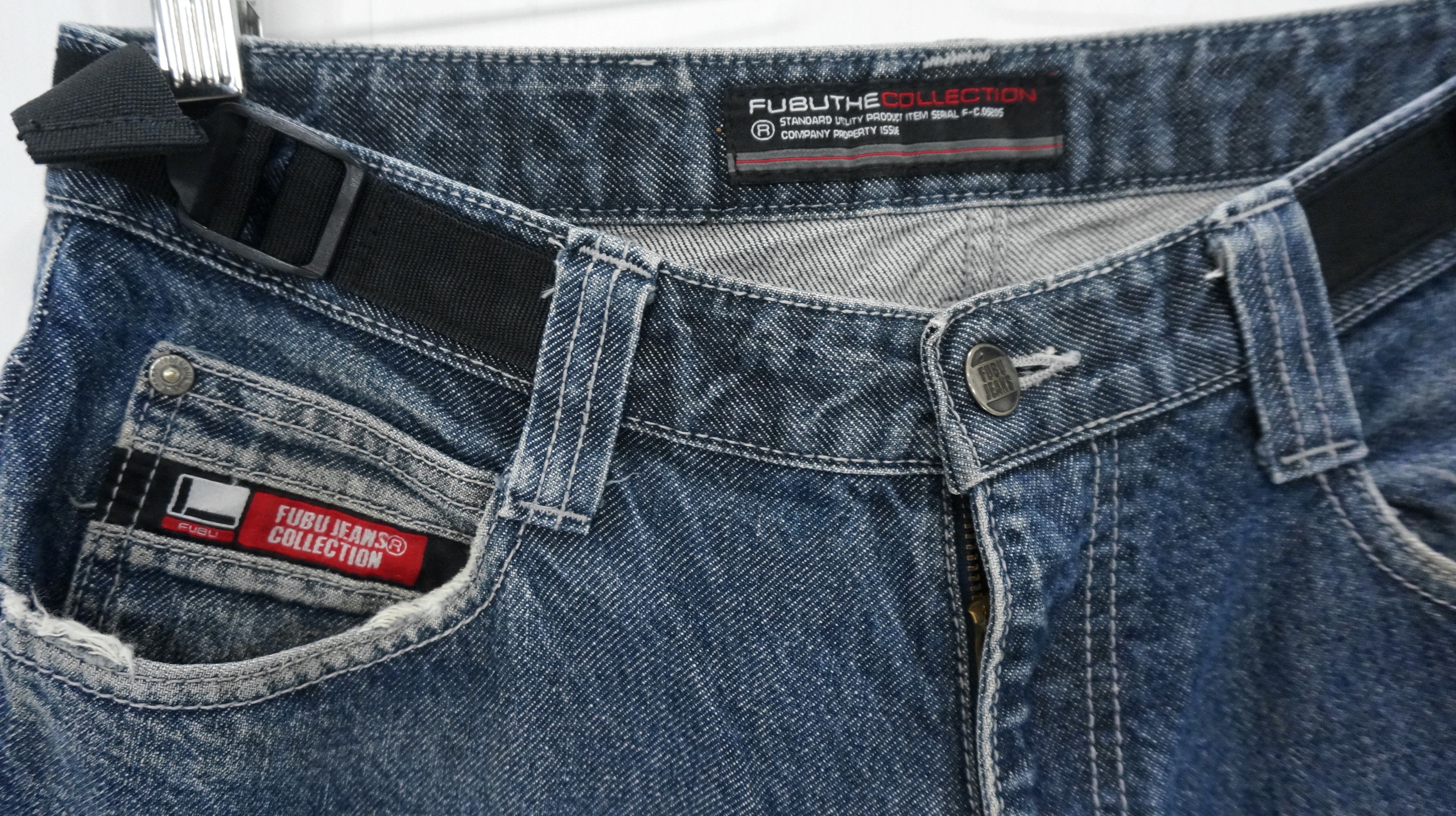 Rare 🔥 FUBU 90s Vintage Denim Pants - 6