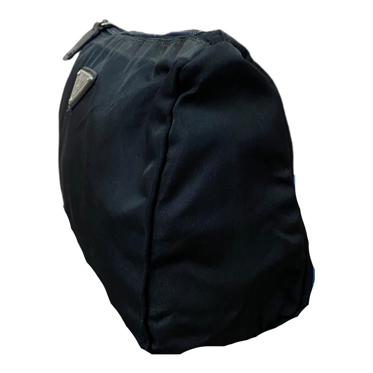 Authentic🌑Prada Clutch Bag Black Synthetic - 3