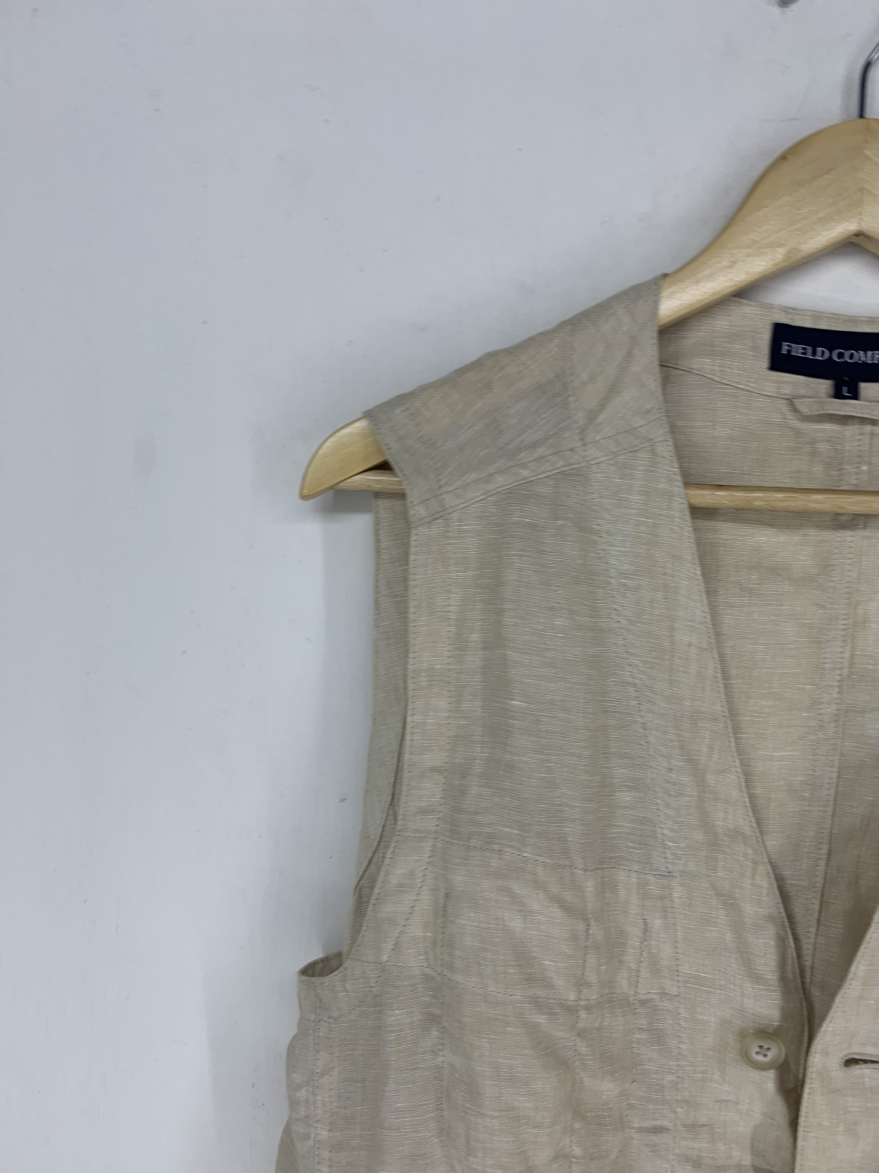 Vintage - Vintage Japanese Field Comfort Hemp Vest - 10
