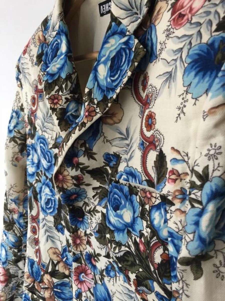 Denis Simachev - Flower printed blazer.Like Dior or Saint Laurent - 3