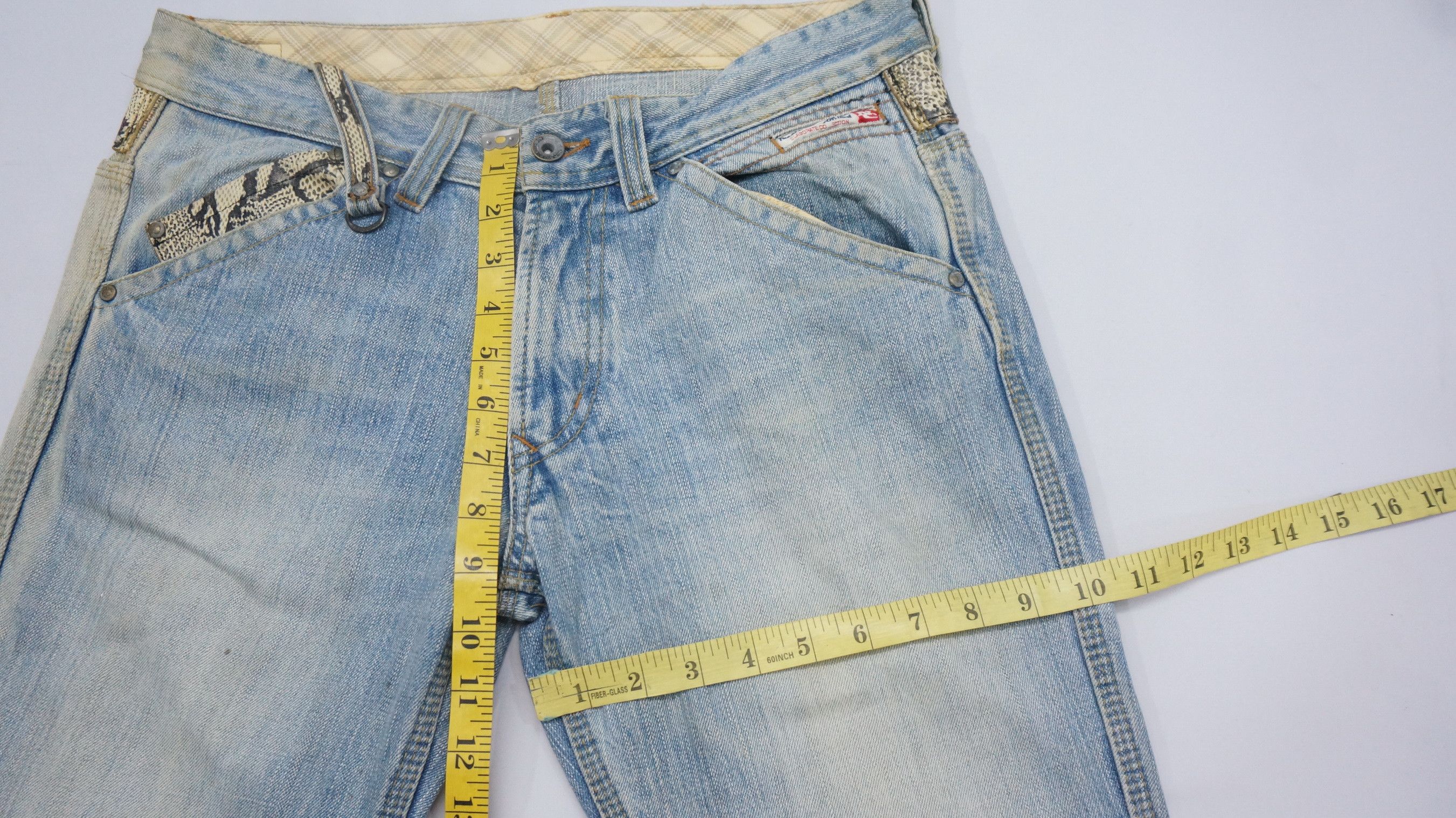 True Vintage Nicole Club For Men Sunfaded Jeans - 10