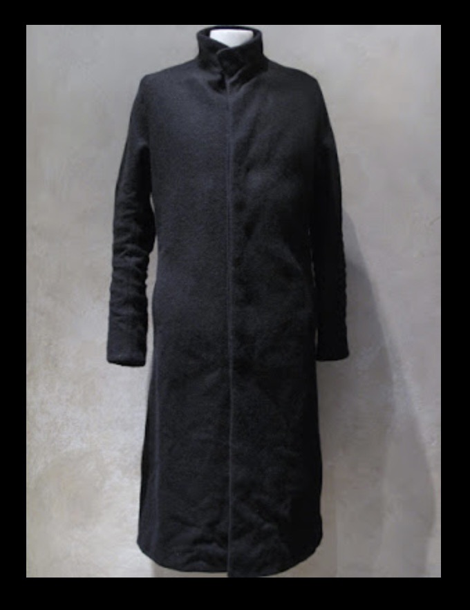 Long Wool Trench Coat - 2