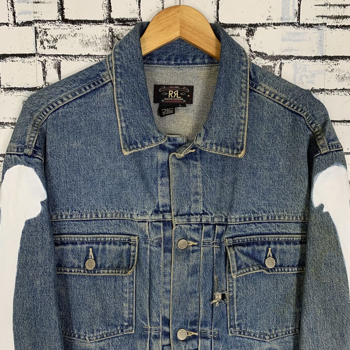 Polo Ralph Lauren - Vintage Ralph Lauren Custom The Shining Denim Jacket - 2