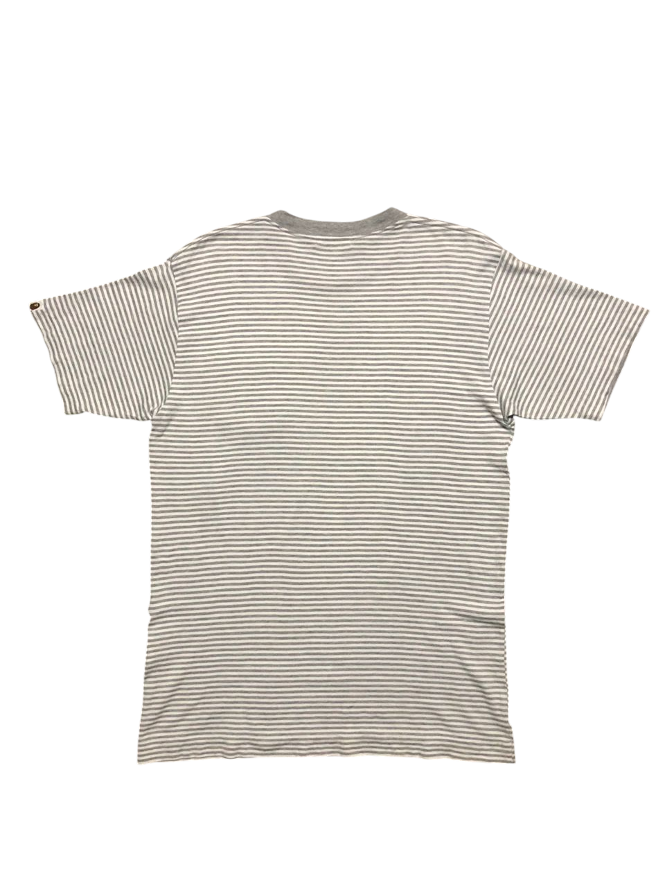 Vintage A Bathing Ape General Stripe Pocket Tee Small Logo - 3