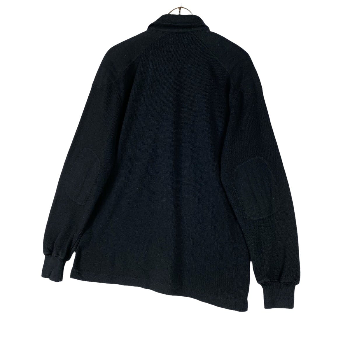 Nigel Cabourn Snap Button Long Sleeve Polo Shirt - 7