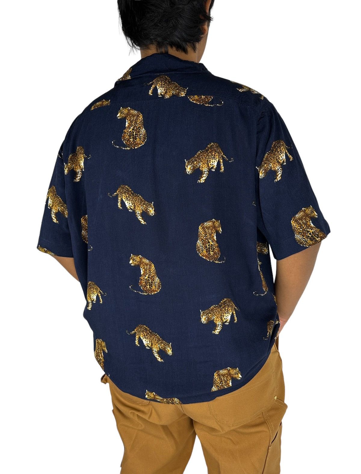 Archival Clothing - H&M Leopard Hawaiian Shirts Trending Streetwear DALIRUN Good - 3