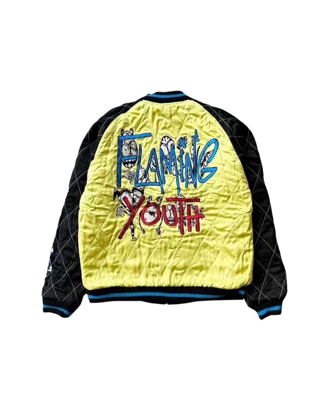 Matty boy flaming youth reversible souvenir jacket - 2