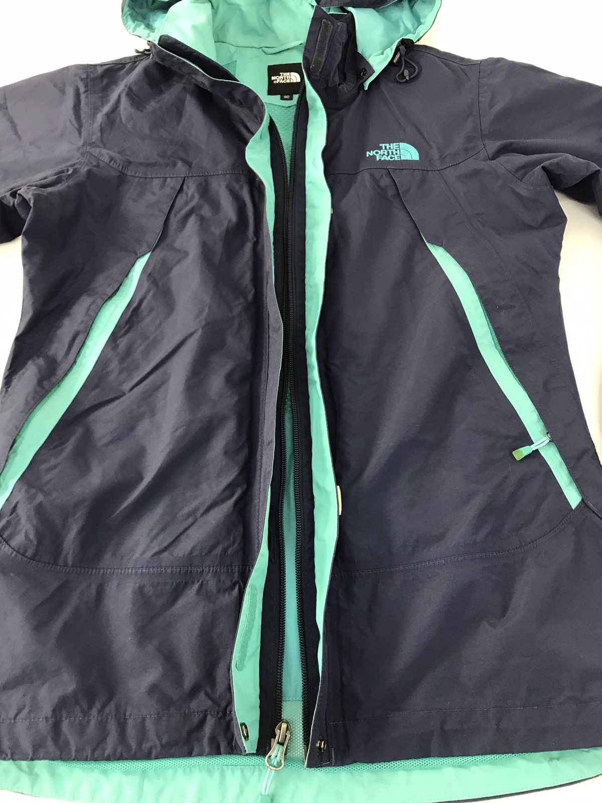 The North Face Quilted Jacket Zipper Style Outdoor Hiking - 6