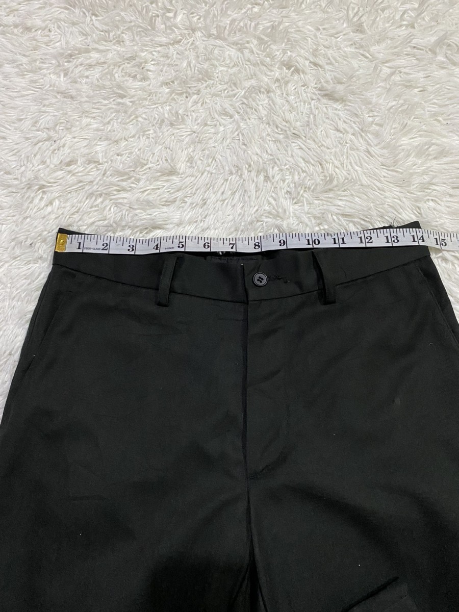 A.P.C Vintage Black Polyester + Cotton Pants Made in Japan - 13