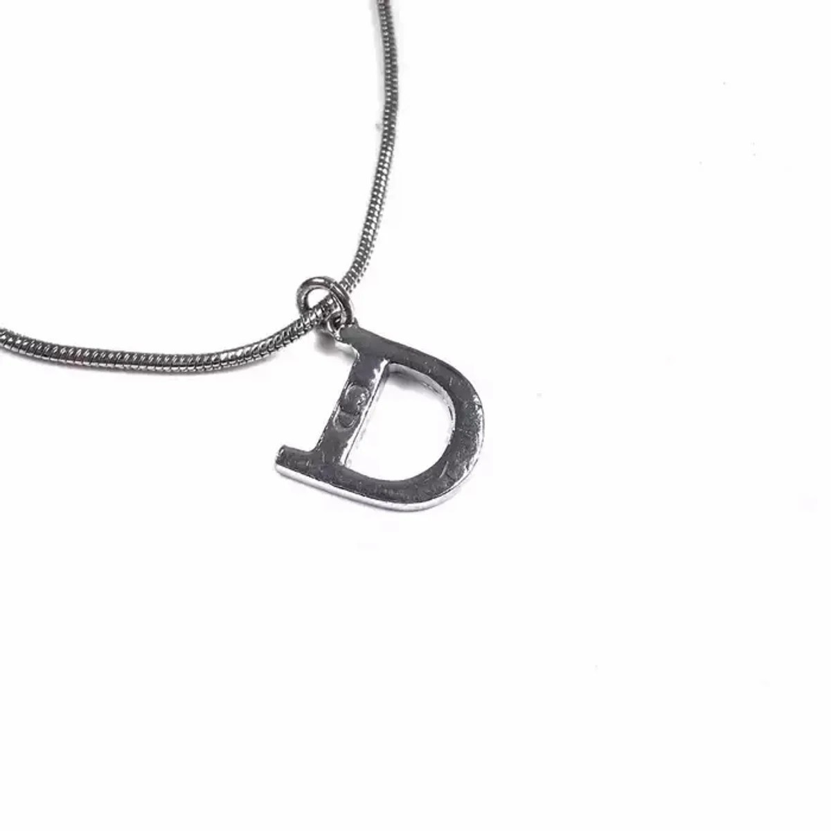 'D' Charm Bracelet, Silver - 2