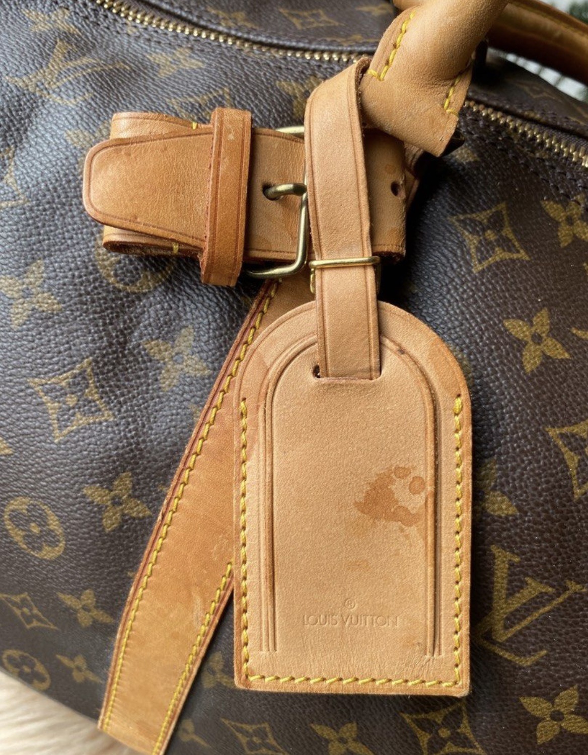 Authentic LOUIS VUITTON Keepall 60 - 8