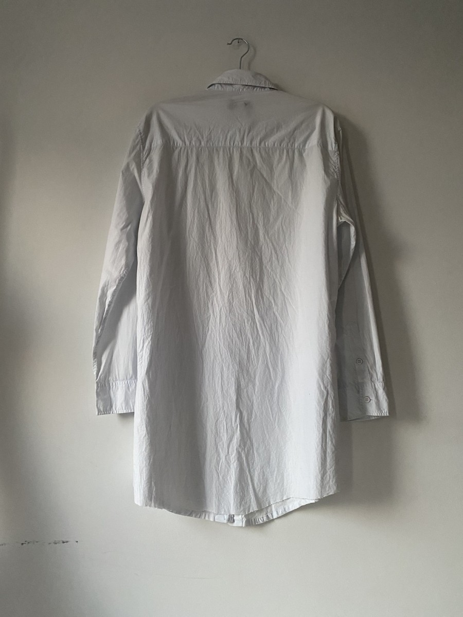 SS15 Long Button Down Shirt Tunic Small - 5