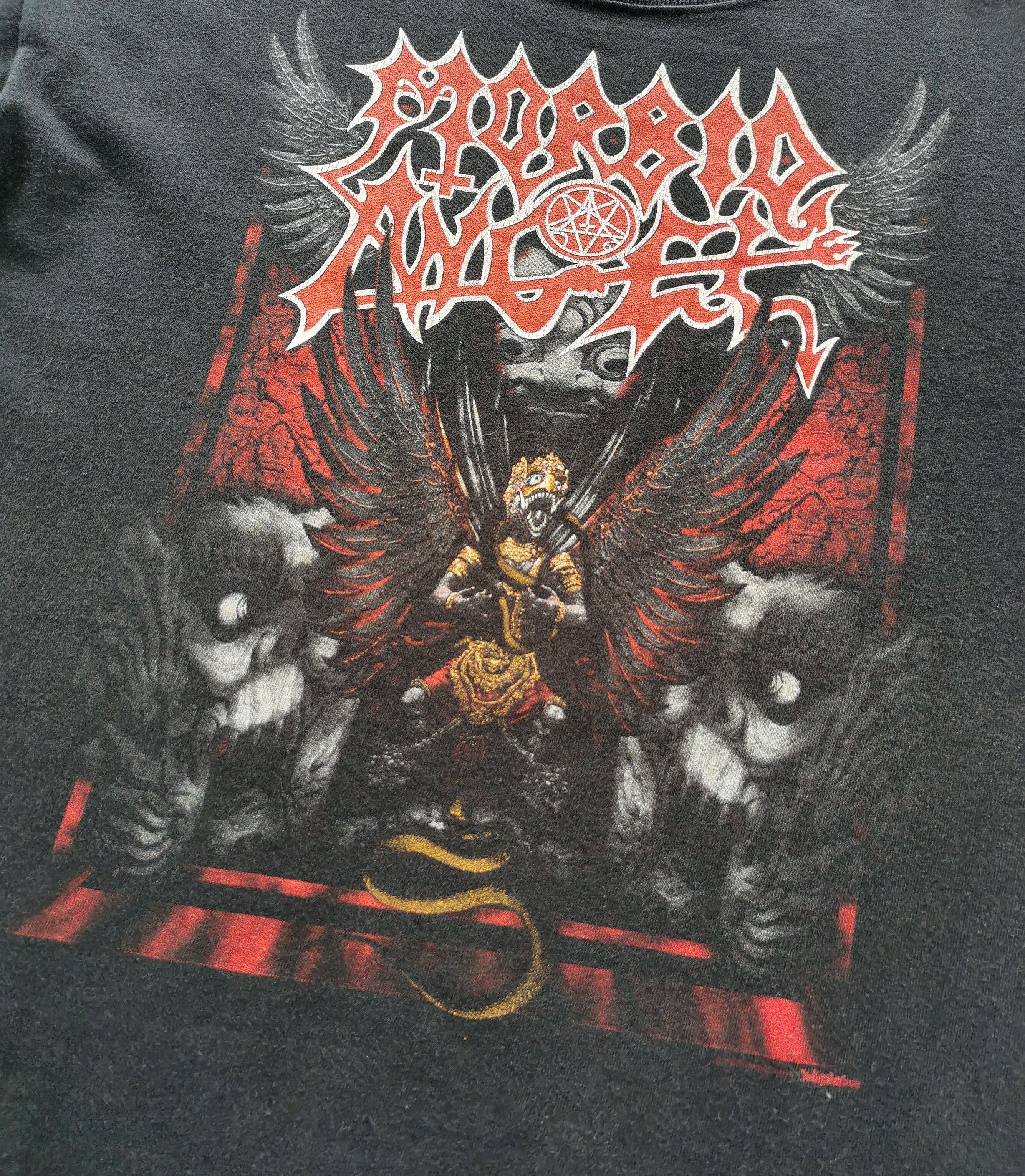 Vintage Morbid Angel Metal Band Tshirt - 3