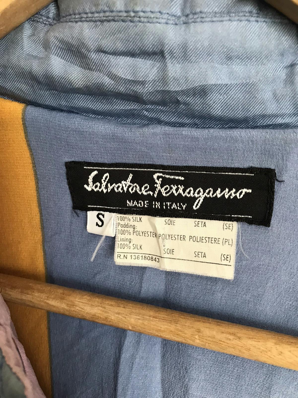 Salvatore Feragamo Quilted Colorway Reversible Jacket - 8