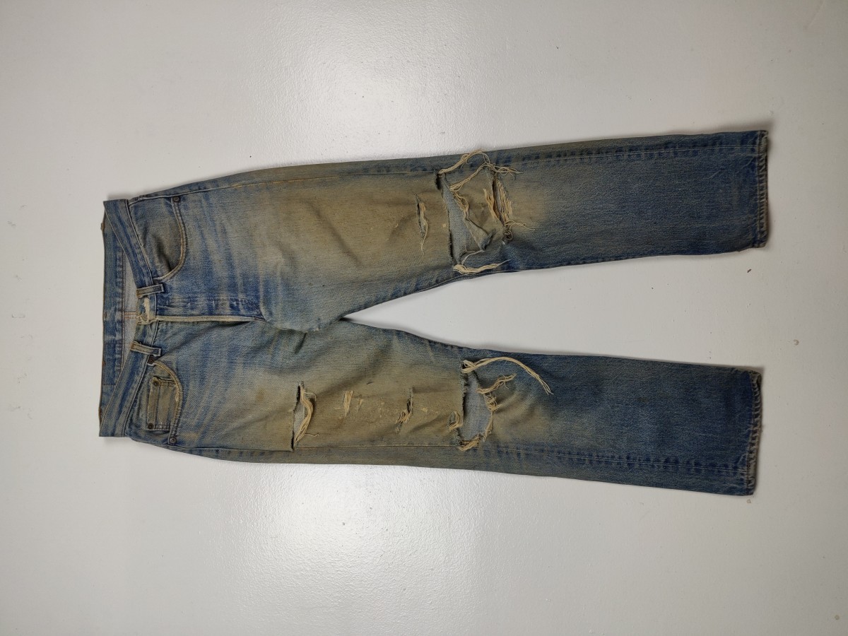 532 Destroyed Denim Bottom Jeans - 2