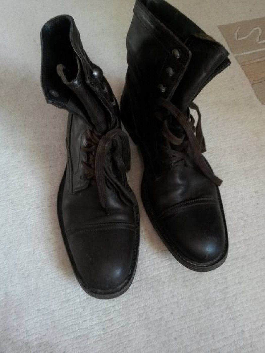N.D.C. Made By Hand - Handmade Italian Brown Leather Boots EU40 - 12