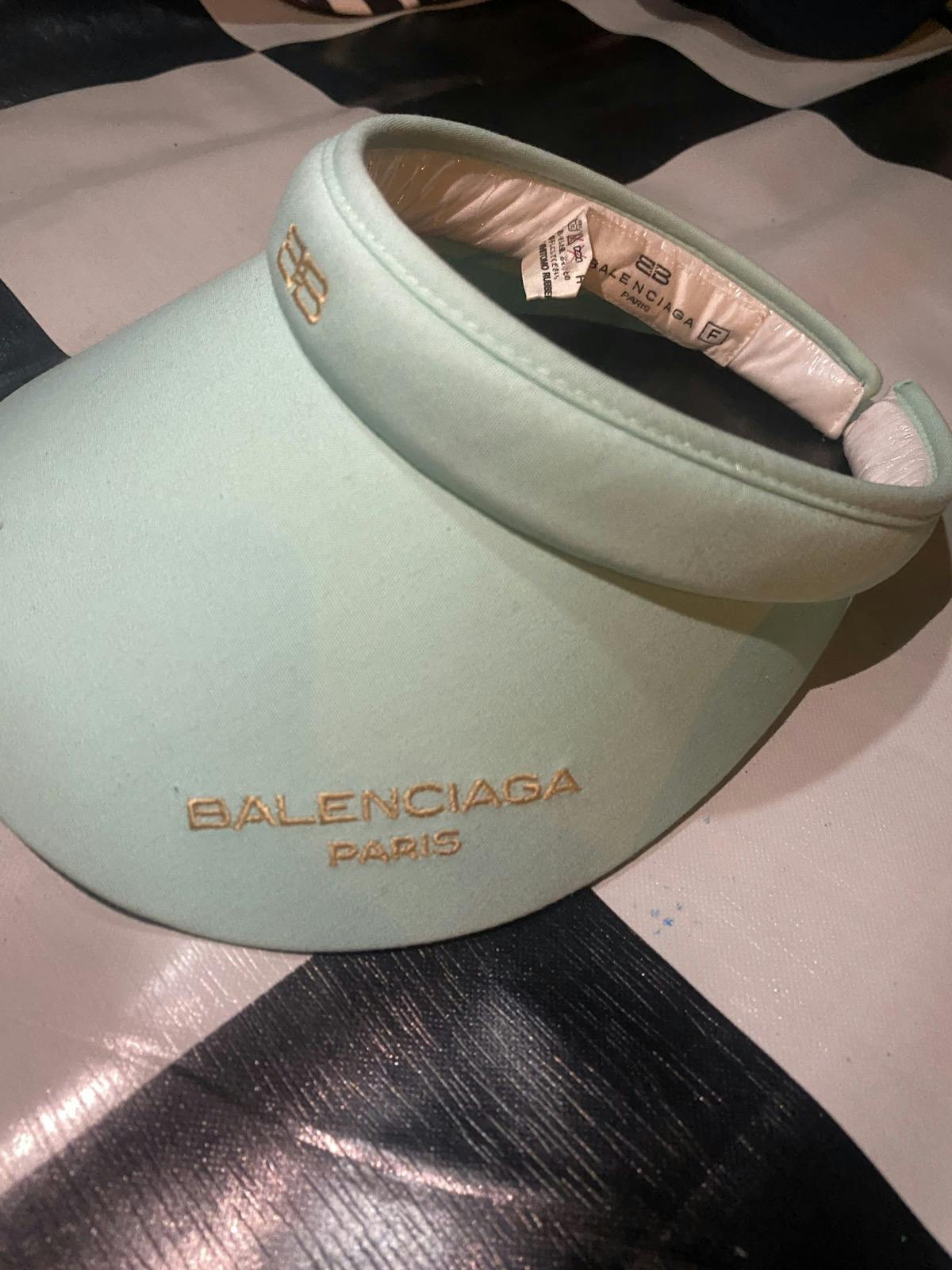 Vintage Balenciaga Visor Hat - 2