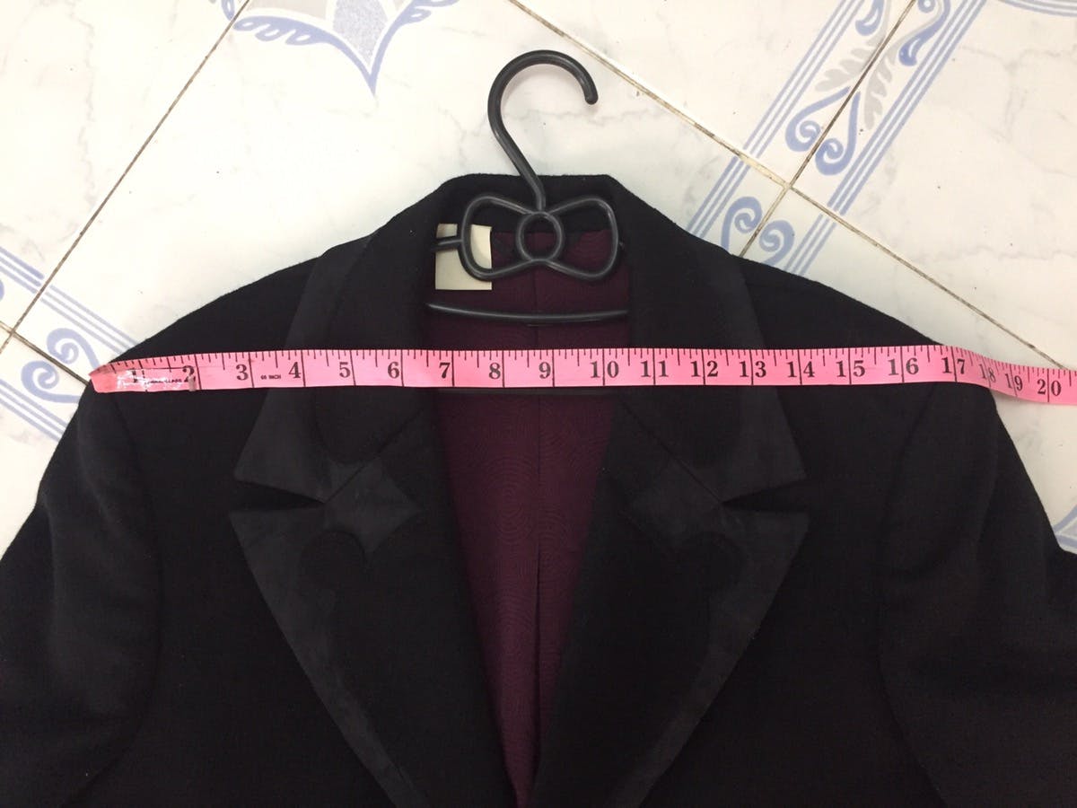 N.Hoolywood Turfting Stitch Double Collar Long Jacket Coat - 24
