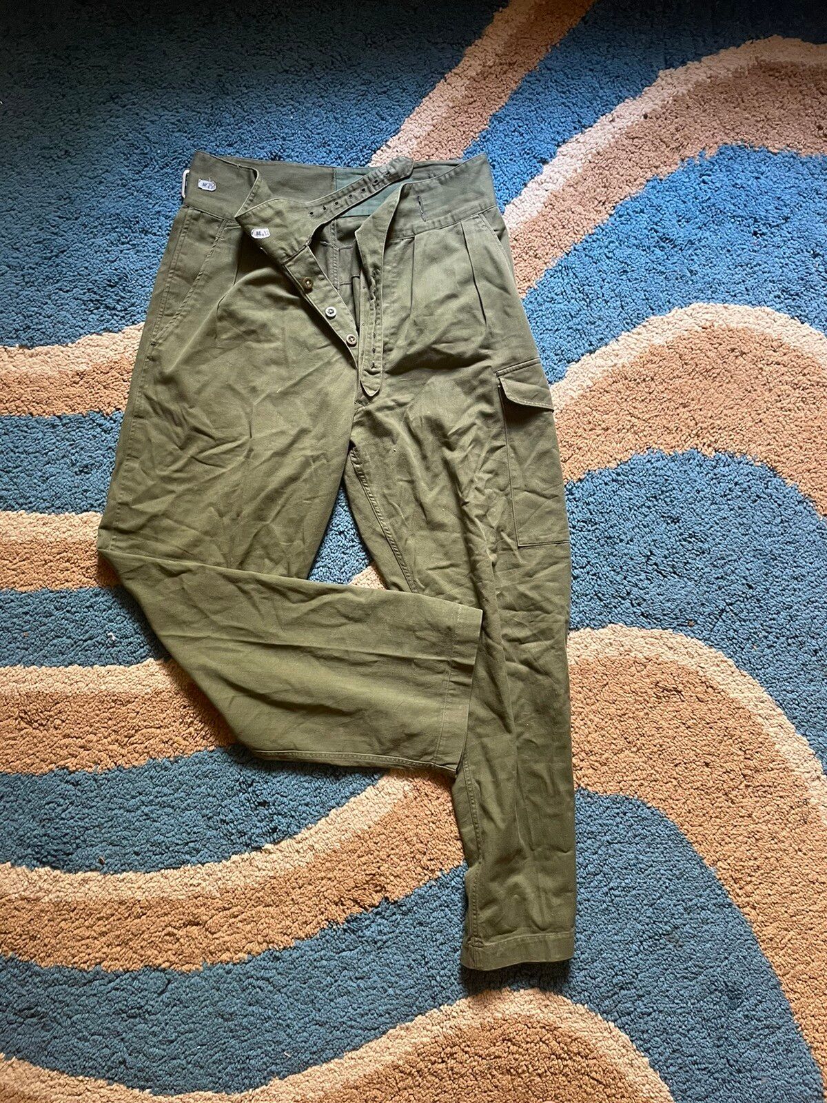 Military vintage Cargo pants - 1