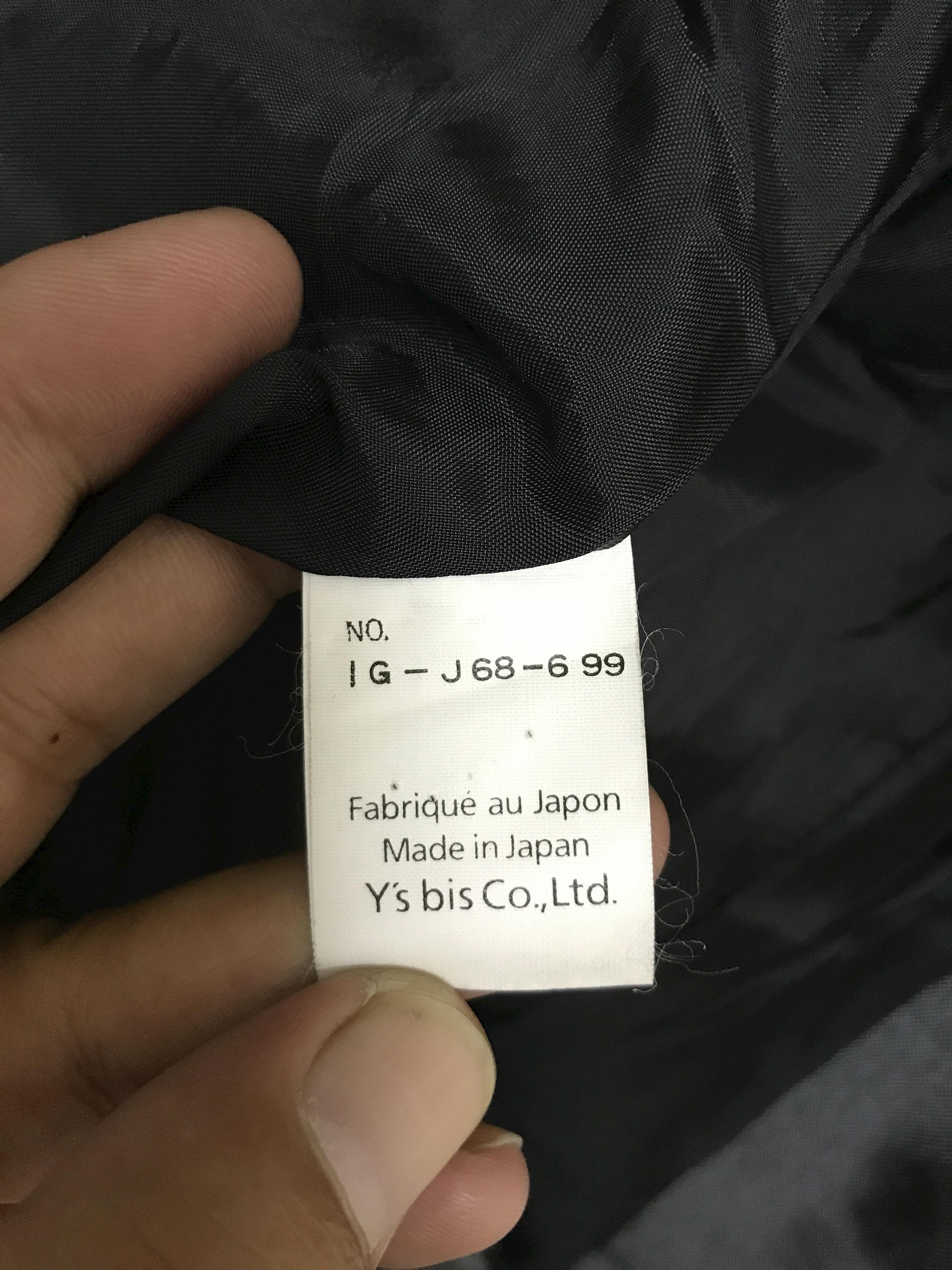 J68 Ys bis Yohji Yamamoto limi feu Double Collar Blazer - 6