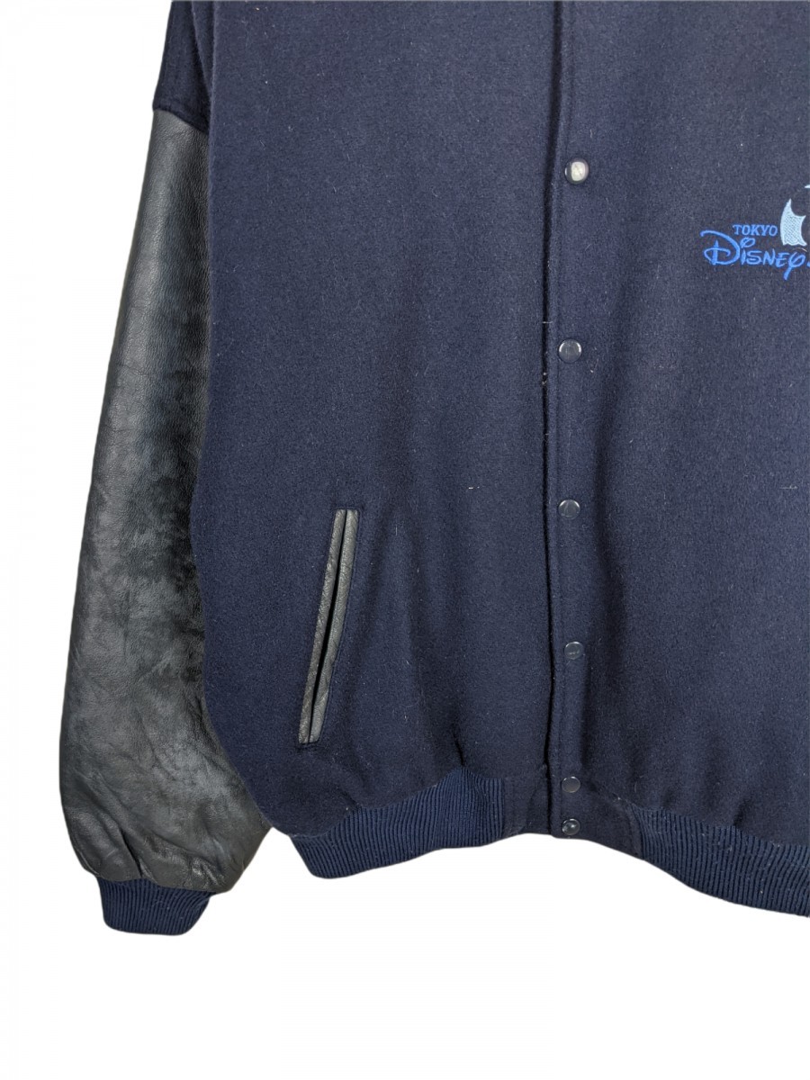 Disney - Vtg Varsity Jacket Bombers Leather Outerwear - 4