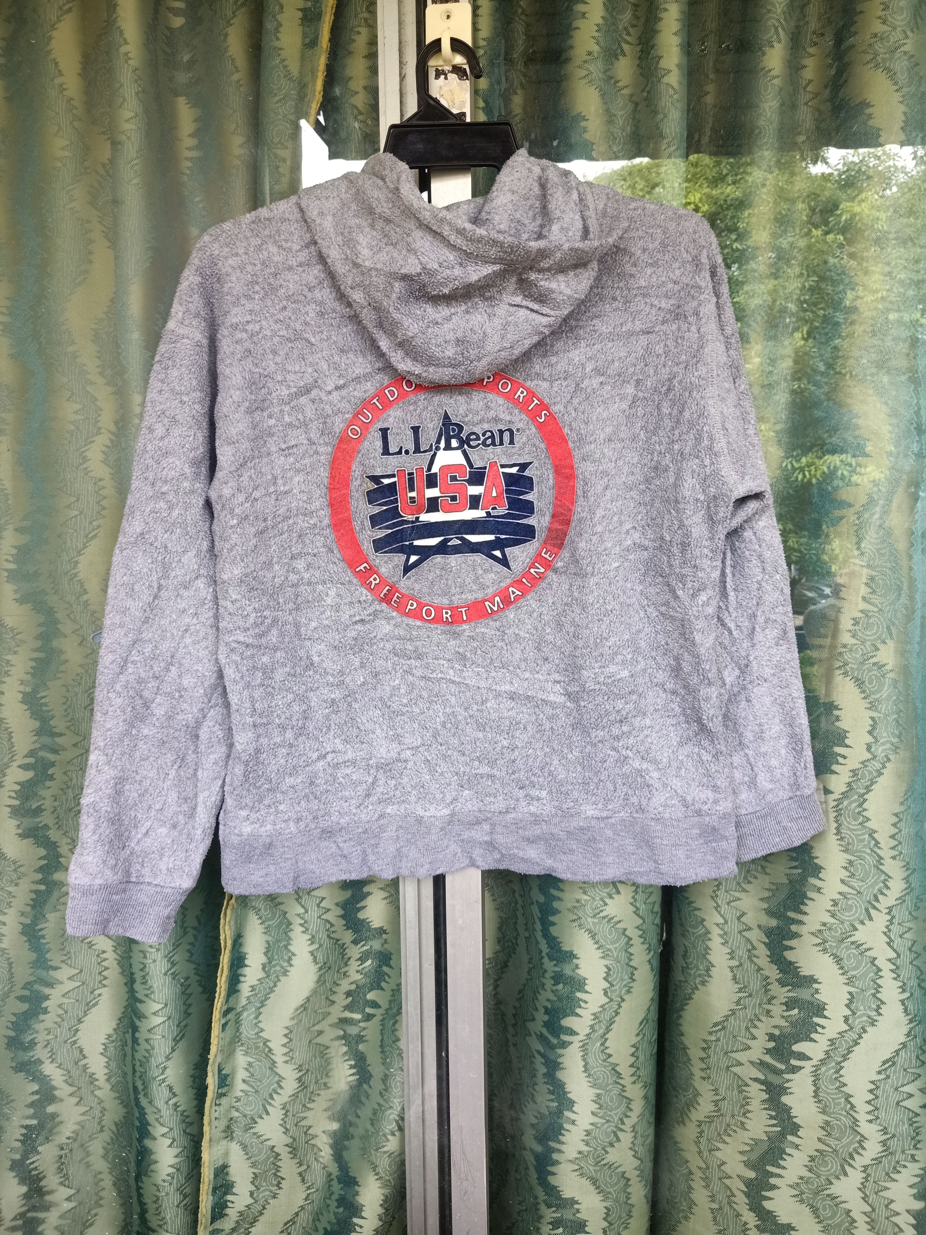 L.L. Bean - L.L Bean USA hooded fleece - 4