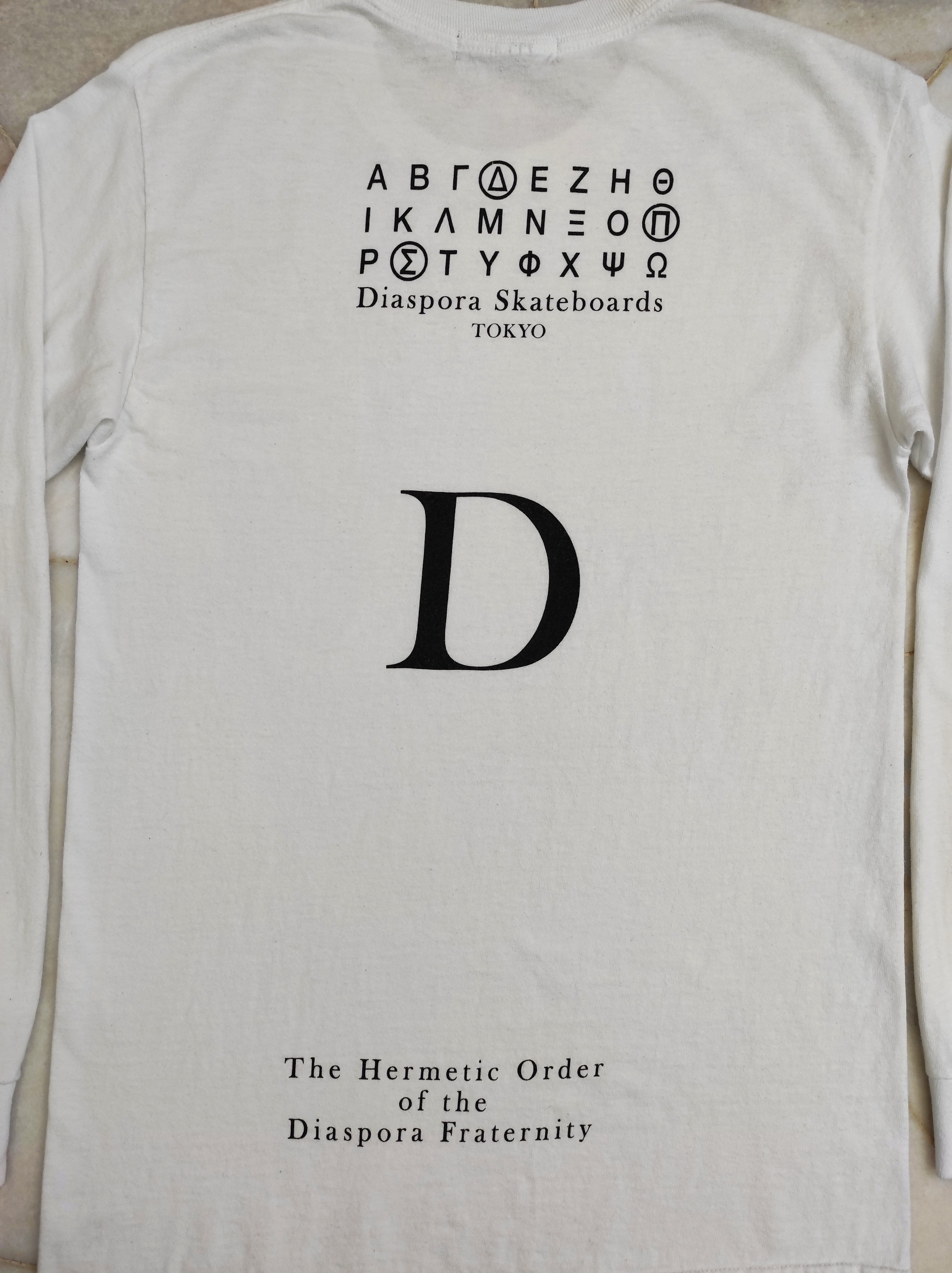 Beams - Diaspora skateboards X Beams skateboard ロンT - 10