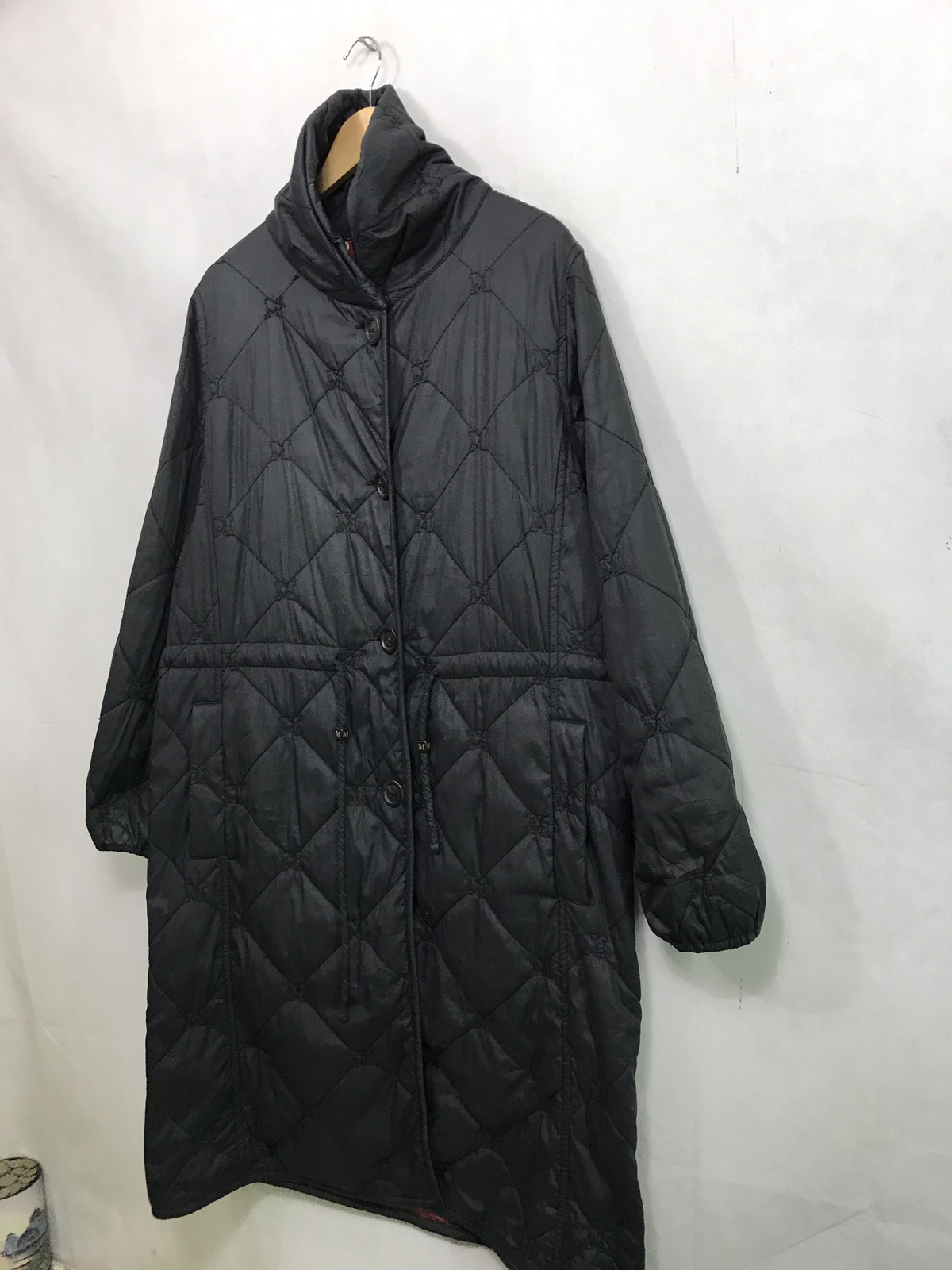 🔥MISSONI MOHAIR LINED QUILTED LONG COAT MADE IN ITALY - 6
