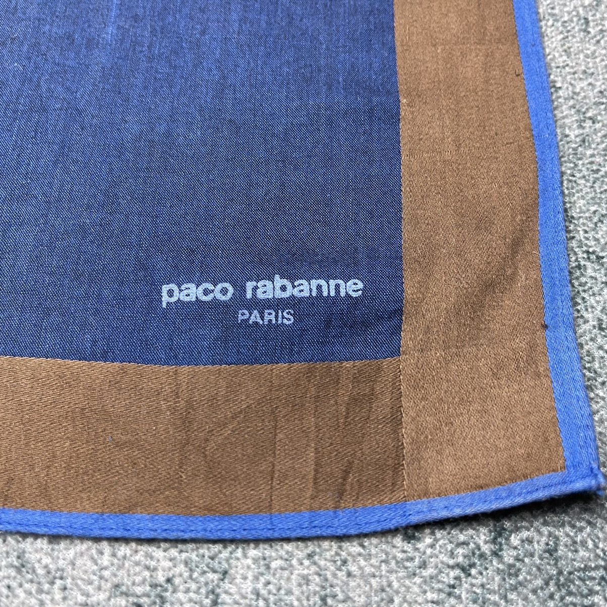 Paco Rabanne Handkerchief Bandana Pocketsquare Headband - 2