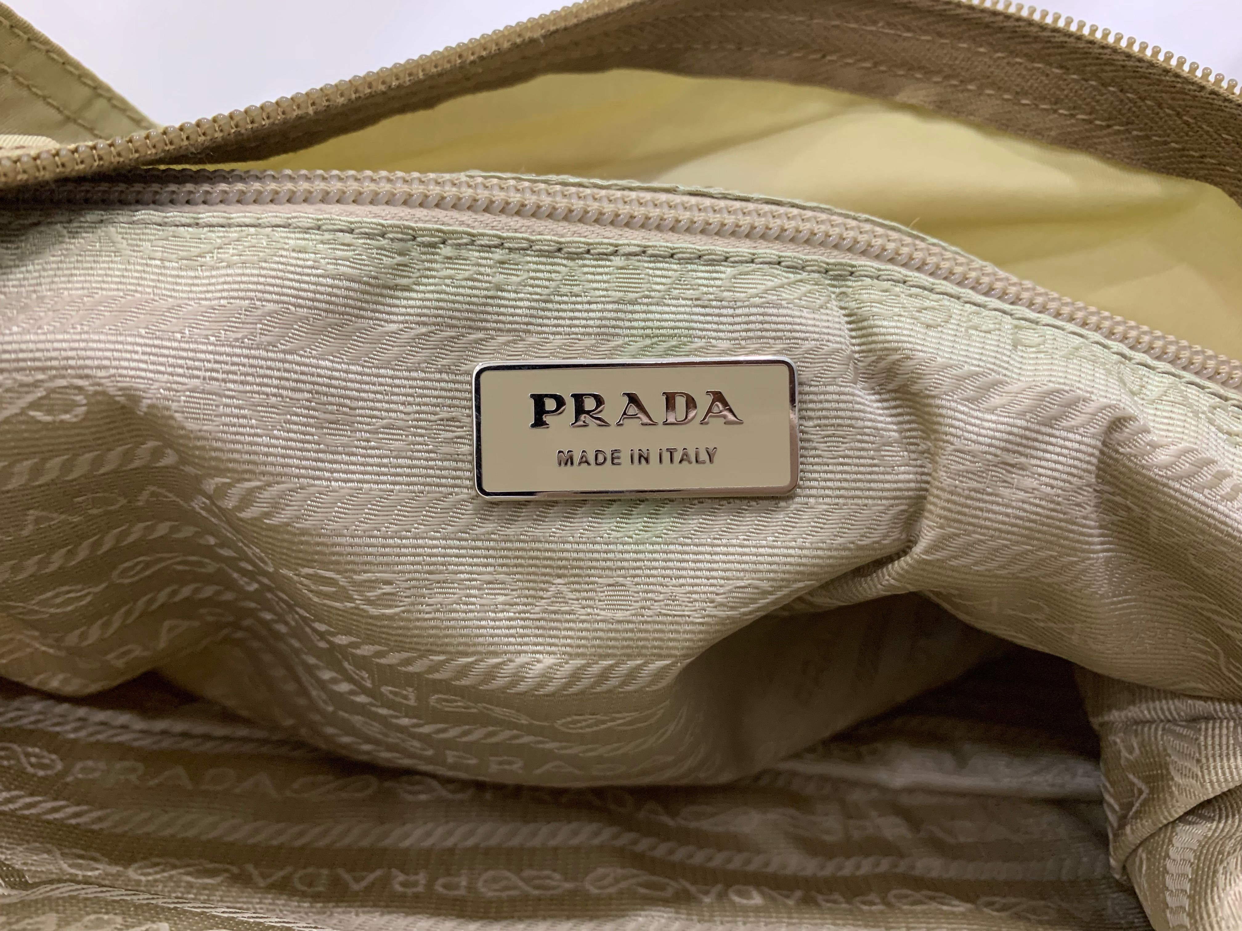 Authentic prada nylon shoulder bag - 9