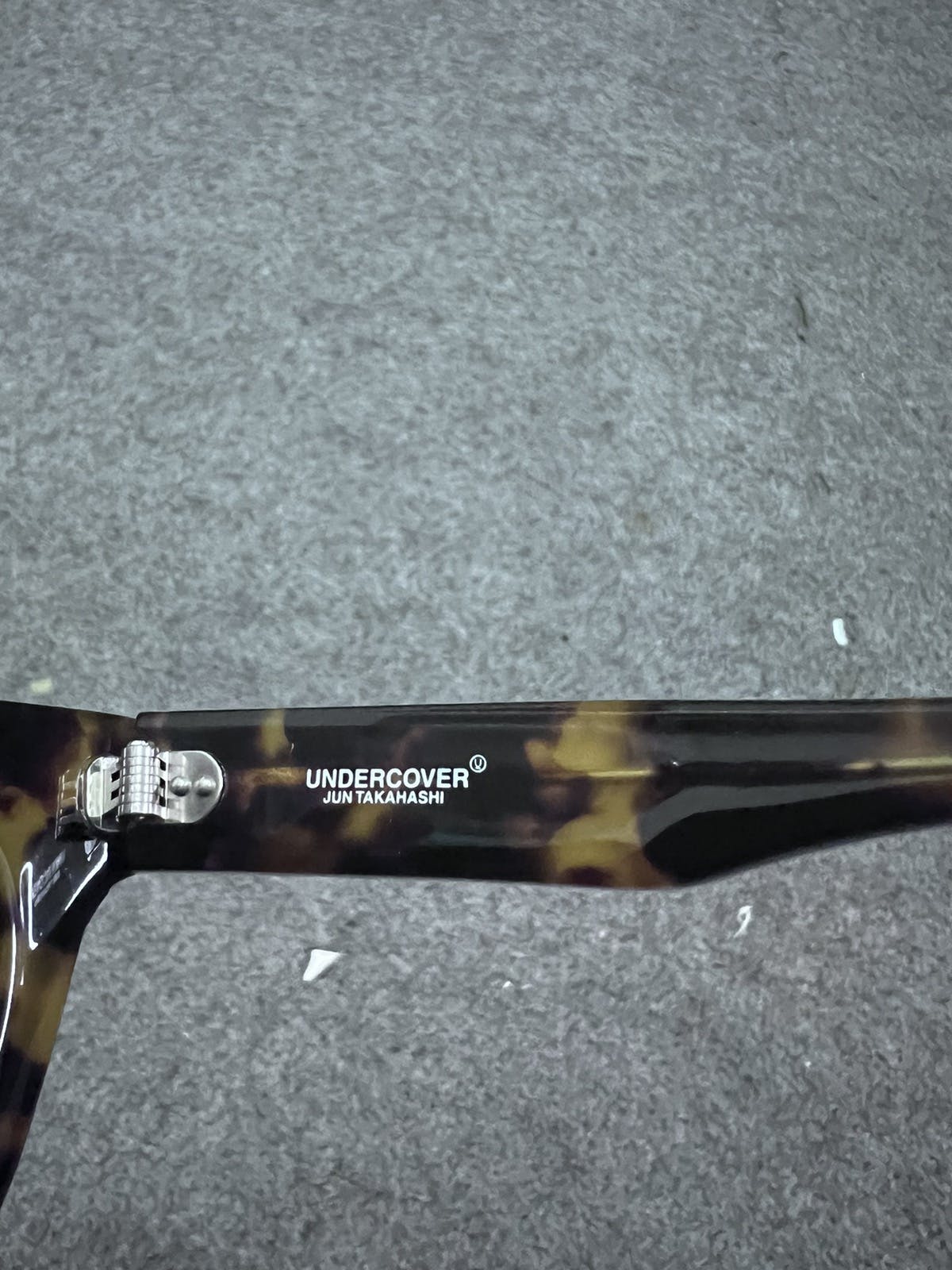 UNDERCOVER LEOPARD CAT EYES SUNGLASSES Made in Japan - 6