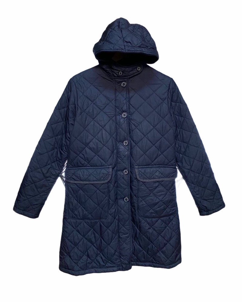 MACKINTOSH QUILTED NYLON PUFFER LONG COAT - 1