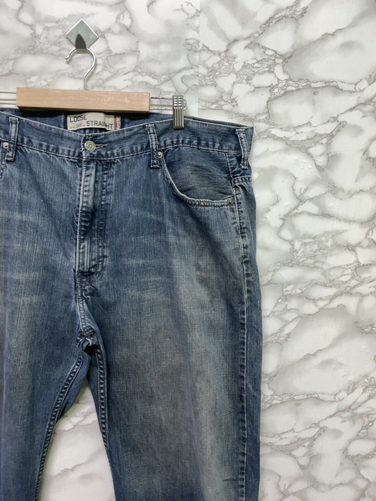 Vintage LEVIS 569 Loose Straight Denim Jean - L12 - 5