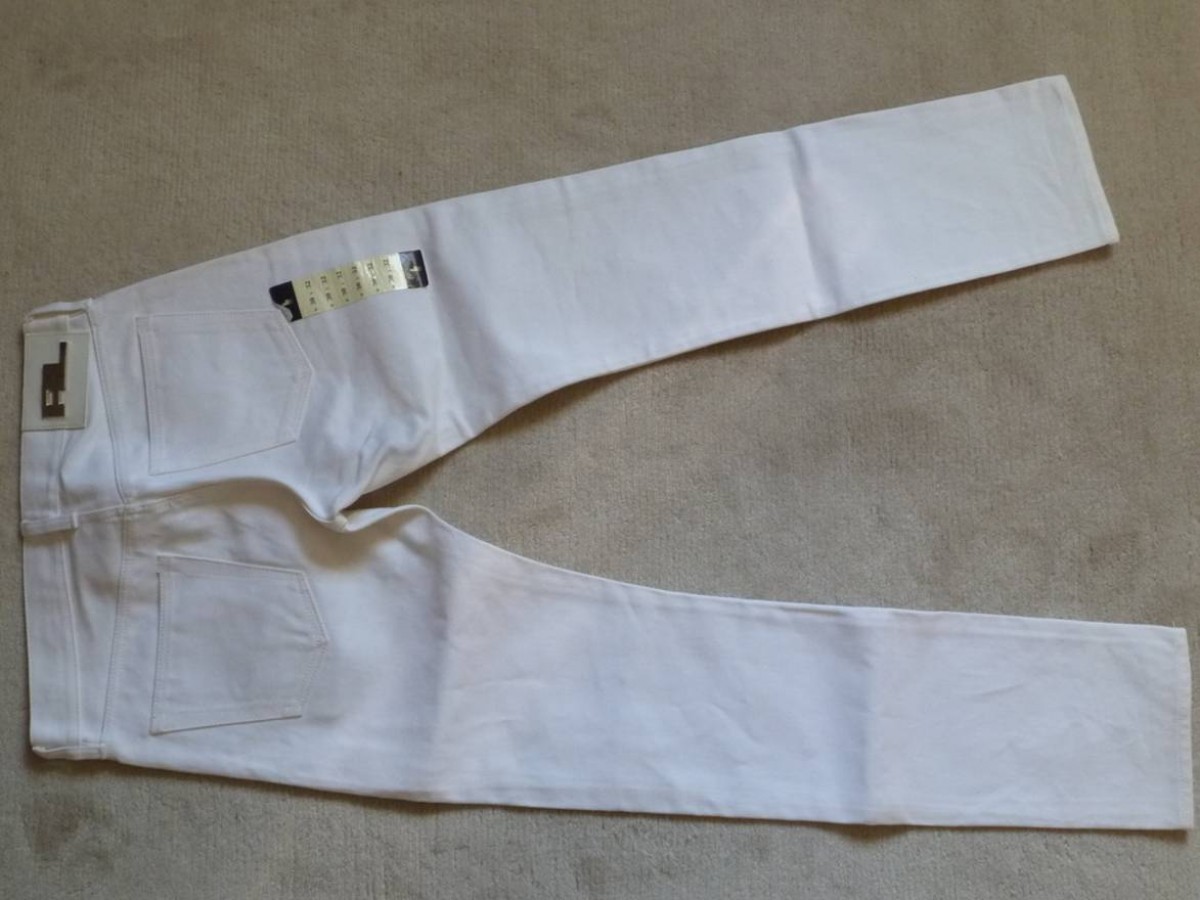 Brand New Mainline White Summer Pants Jeans 30 - 3