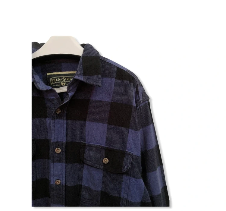 Field And Stream - Field and Stream Plaid Tartan Flannel Shirt 👕 - 2