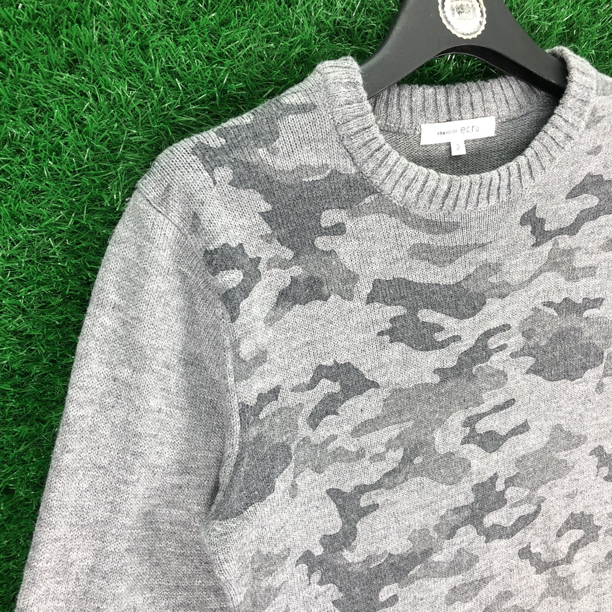 Japanese Brand - Abahouse Camo Knit Sweater - 2