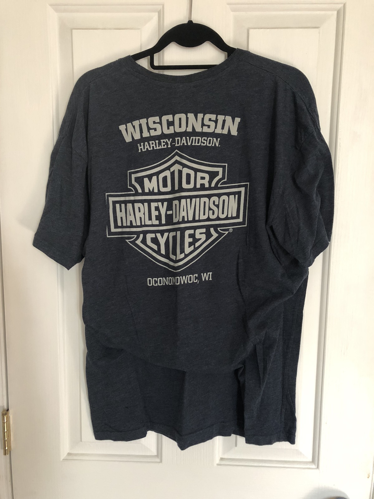 Harley Davidson - Flaming Engine Harley Wisconsin Tee - 5