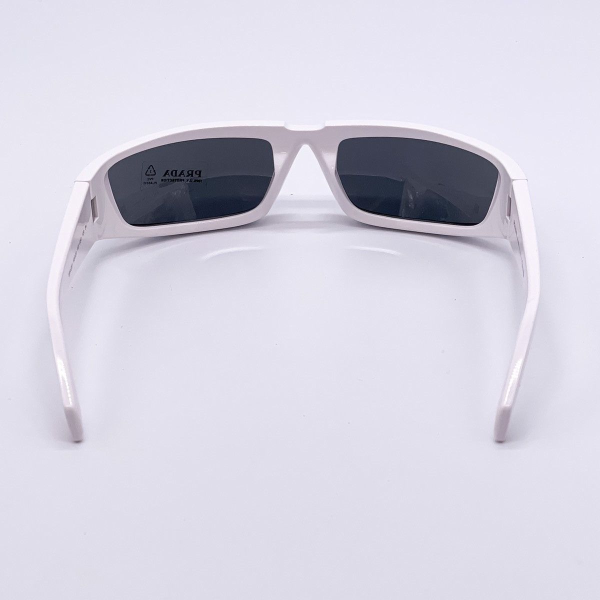 NEW PRADA PR25YS 4615S0 SUNGLASSES PRADA SPR 25Y WHITE - 9