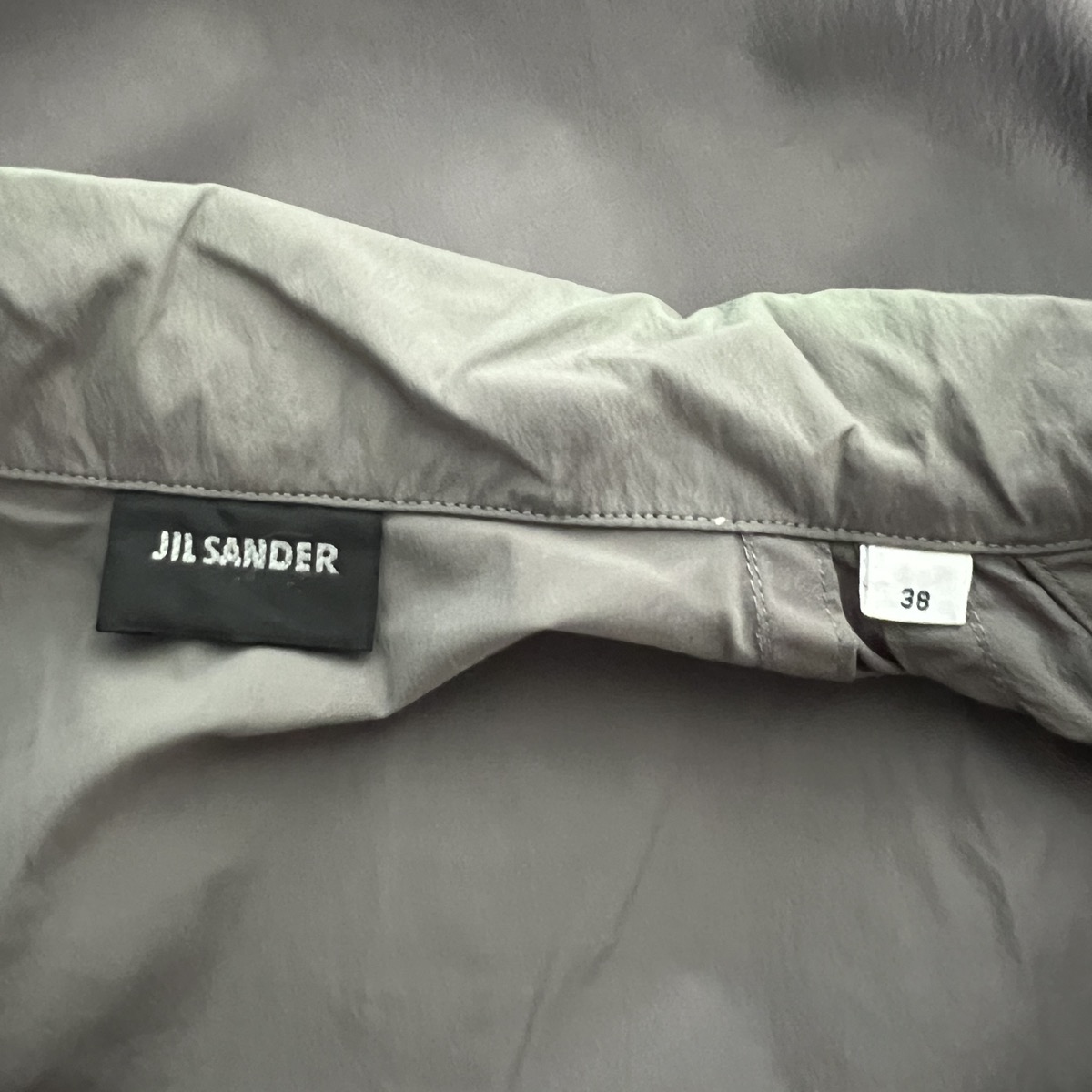 🔥RARE🔥Jil Sander Fashion Designer Nylon Button Up Shirt - 5