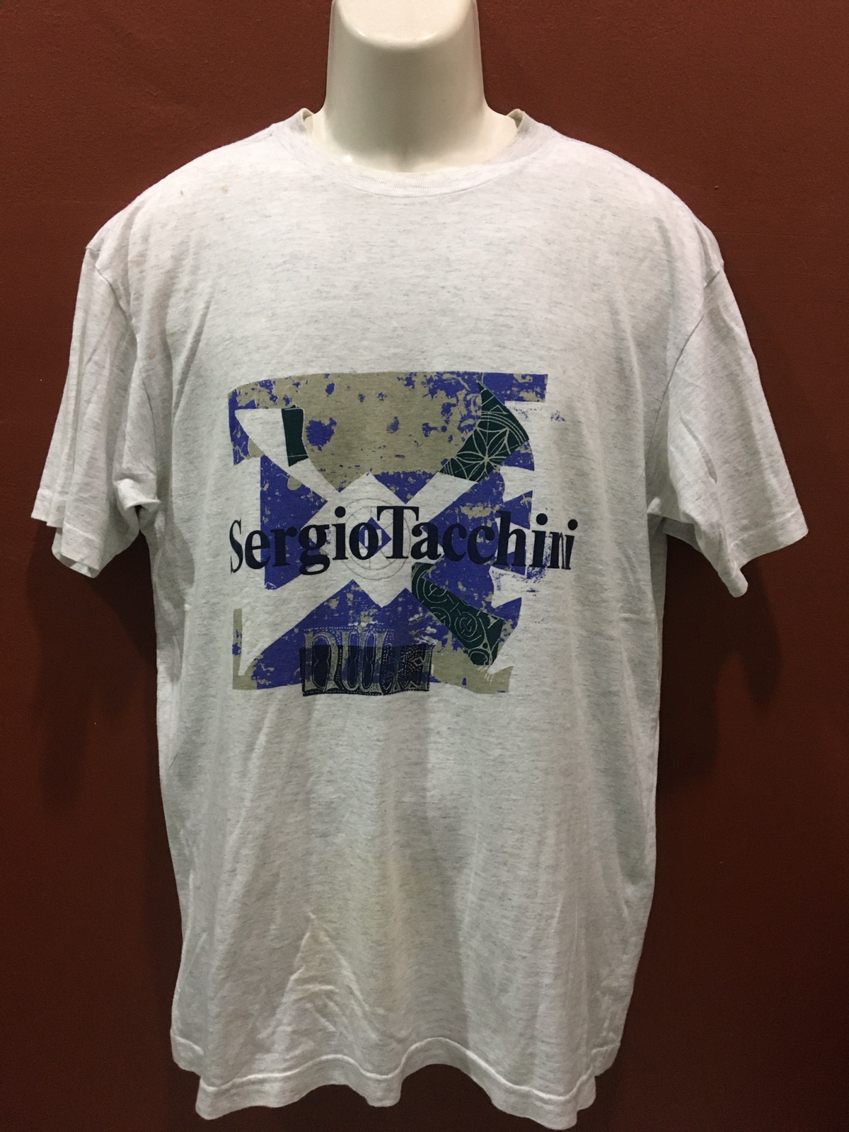 Japanese Brand - Sergio Tacchini Tshirt Size L - 1