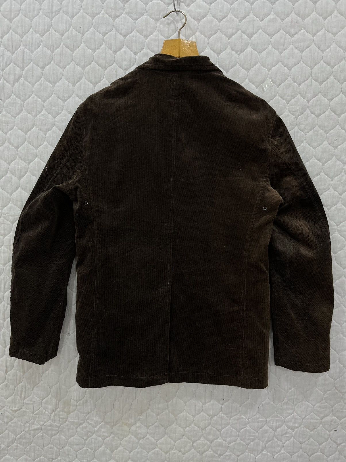 (Jj). JEAN PAUL GAULTIER CORDUROY HYPE JACKET - 4