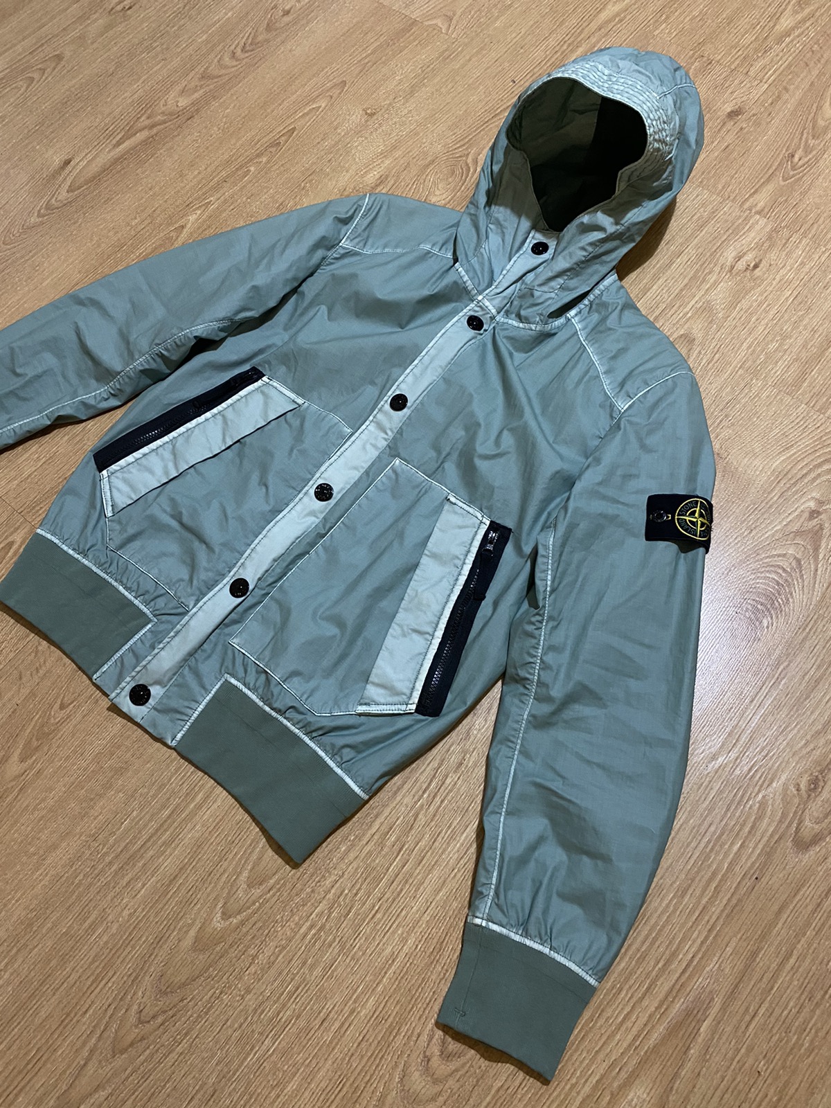 🔥Stone Island mussola gommata jacket windbreaker - 2